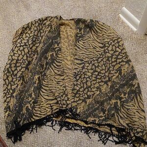 Fiori Di Firenze Animal Print Wrap